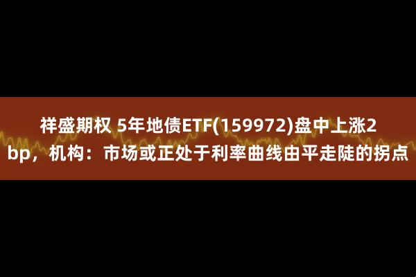 祥盛期权 5年地债ETF(159972)盘中上涨2bp,机构:市场或正处于利率曲线由平走陡的拐点